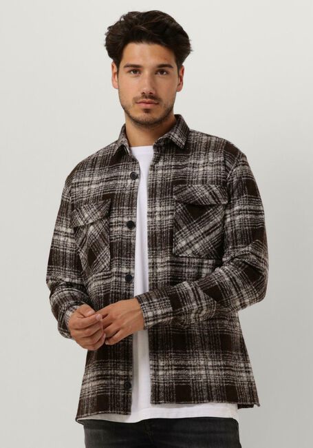 Bruine GENTILUOMO Overshirt S8260-982 - large
