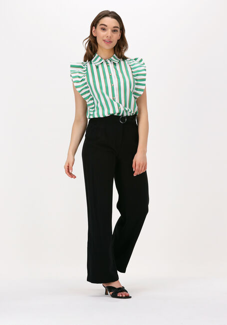 Groene ACCESS Blouses STRIPED SHIRT WITH RUFFLE SLEEVES - large