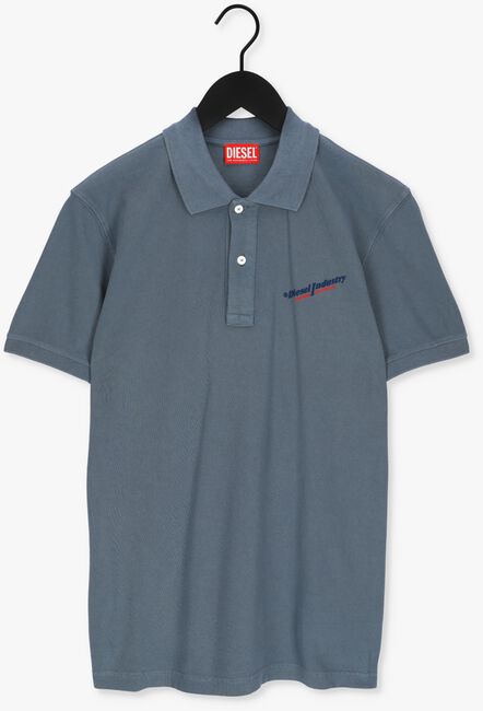 Blauwe DIESEL Polo T-SMITH-IND - large