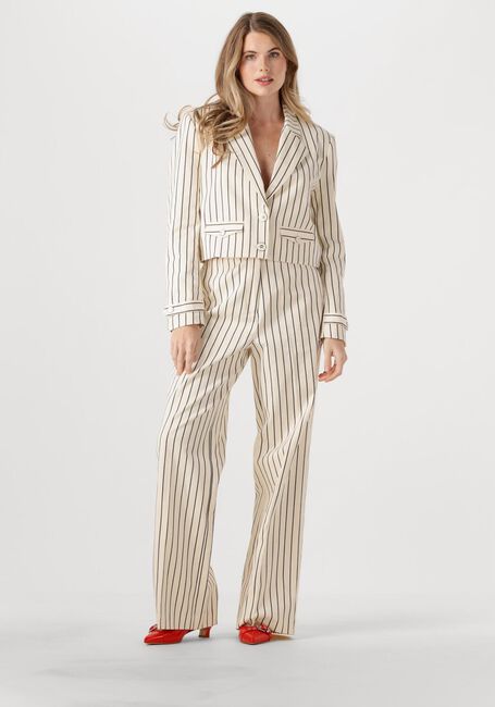 Gebroken wit AAIKO Broeken SONJA STRIPE CO 570 - large