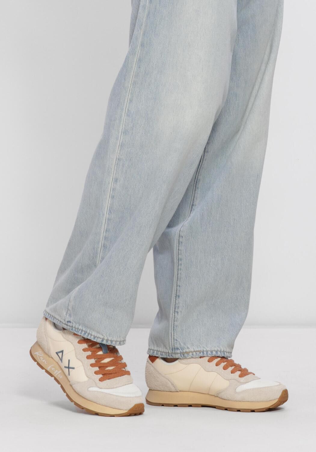 Beige SUN68 Lage sneakers TOM VINTAGE - large