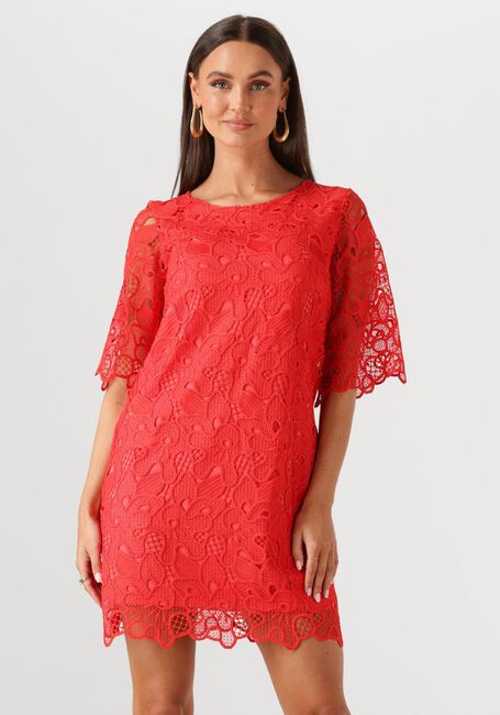 Rode ANA ALCAZAR Midi jurk DRESS SLEEVES 041092-3634 - large