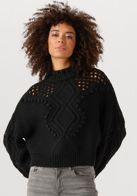 Zwarte LIU JO Trui MAGLIA CHIUSA - large