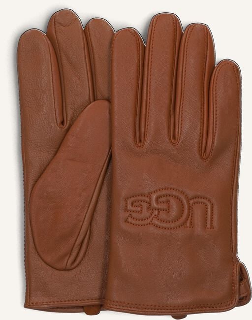 Cognac UGG Handschoenen SHORTY LOGO GLOVE Cognac UGG Handschoenen SHORTY LOGO GLOVE - large