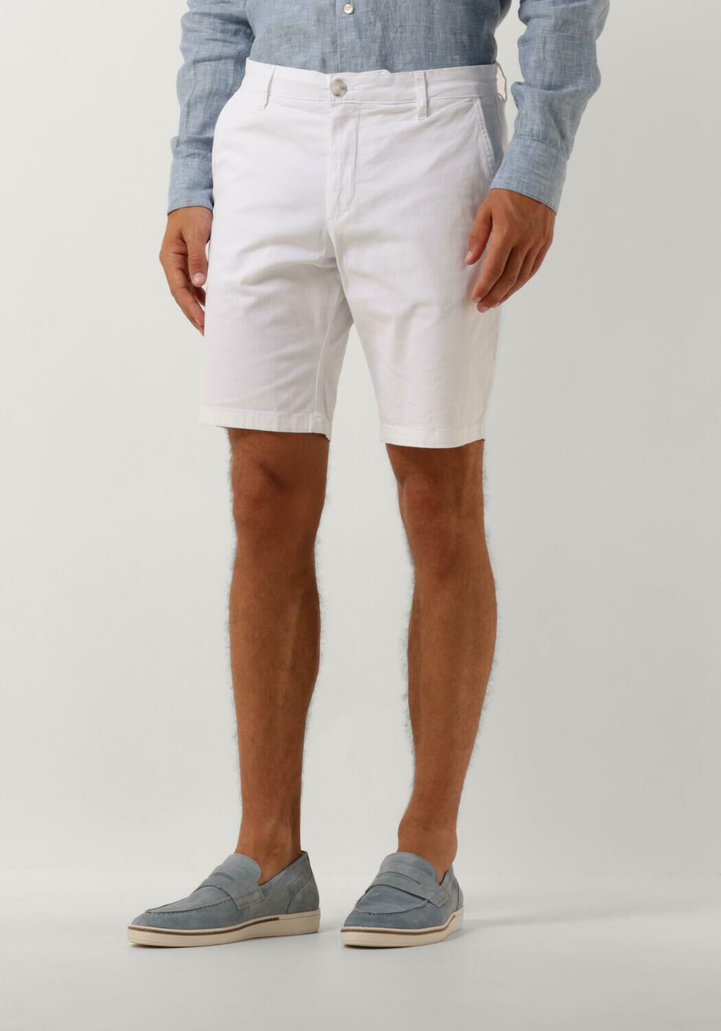 Matinique Witte Zomer Shorts Mathomas Stijl White Heren