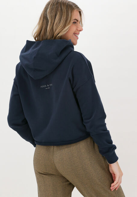 Donkerblauwe PENN & INK Trui S22M-TULSA - large