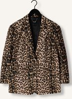 Bruine ALIX THE LABEL Blazer LADIES WOVEN LEOPARD BLAZER Bruine ALIX THE LABEL Blazer LADIES WOVEN LEOPARD BLAZER - medium