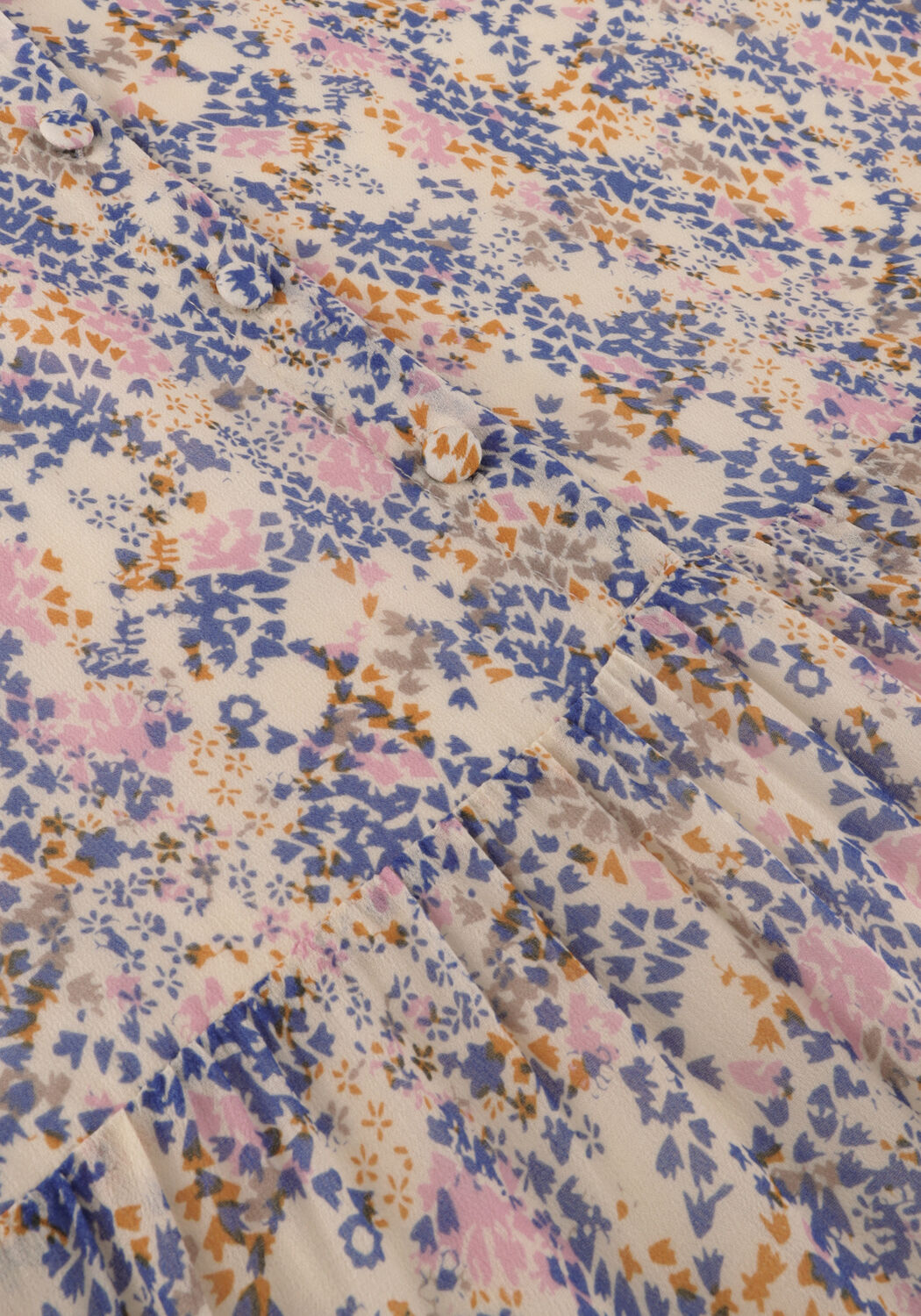 Blauwe SECOND FEMALE Mini jurk POPPI DRESS - large