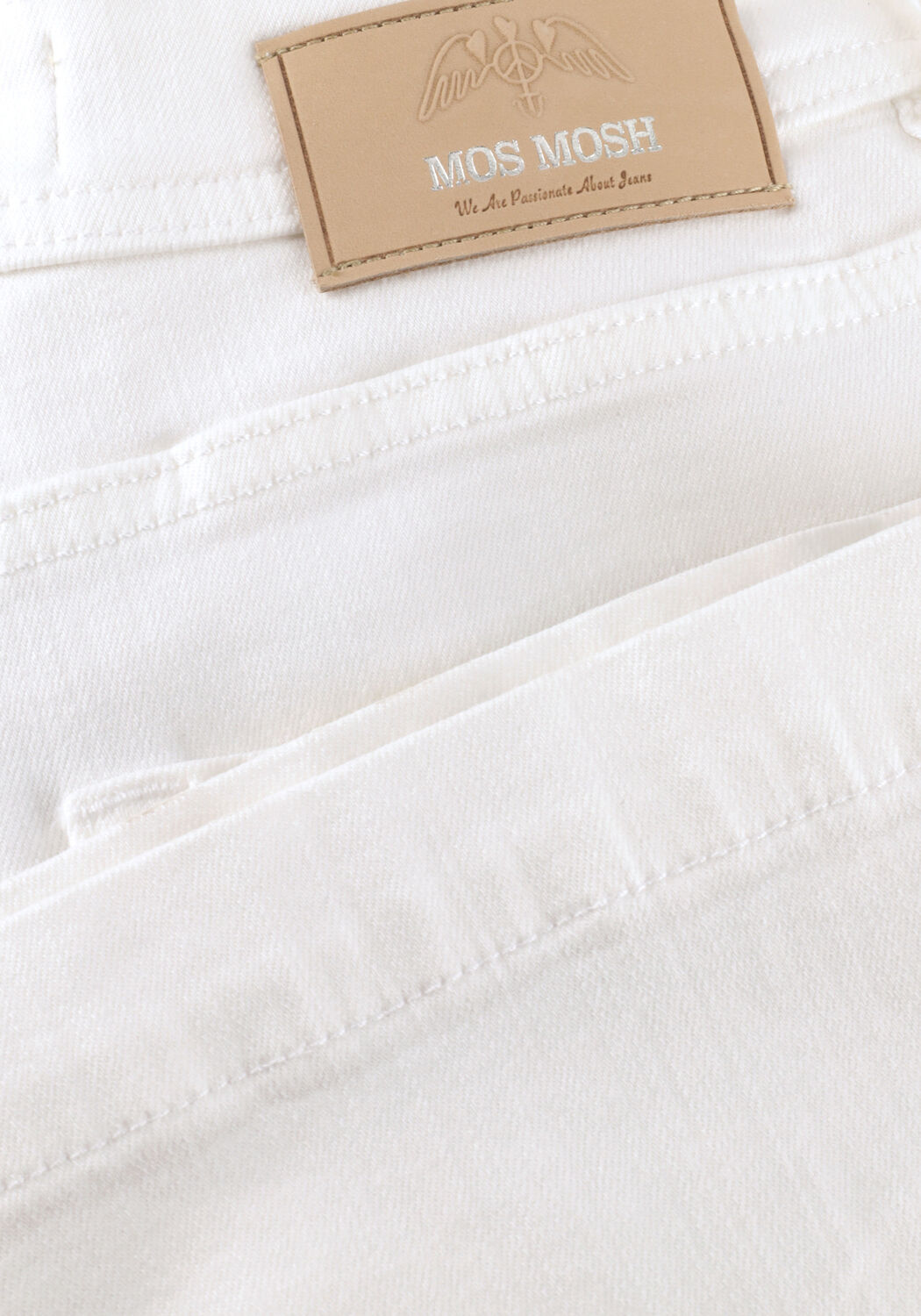 Witte MOS MOSH Jeans MMDARA DELUXE JEANS - large