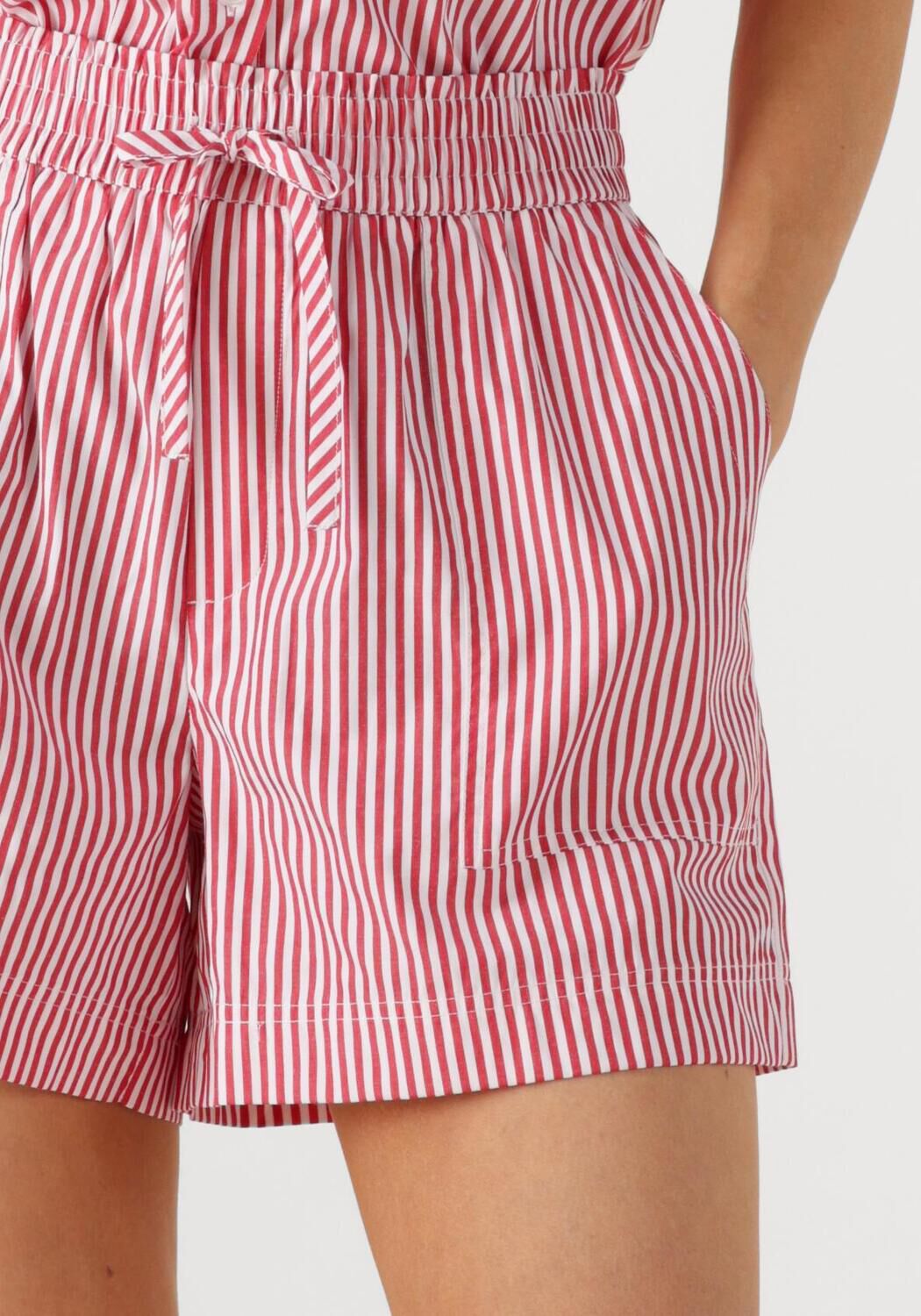 ANOTHER LABEL Dames Broeken Romana Short Rood