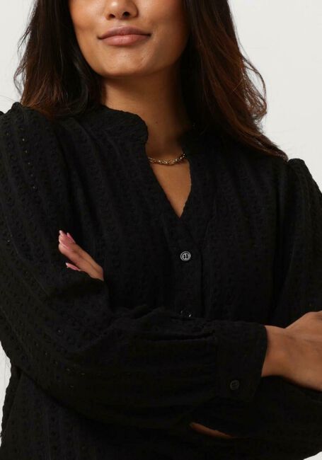 Zwarte OBJECT Blouses OBJFEODORA MARIKA NEW SHIRT E AW FAIR 23 - large