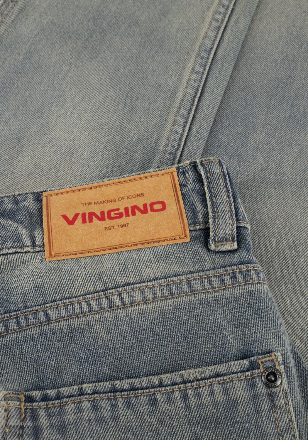 VINGINO Jongens Jeans Peppe Donkerblauw