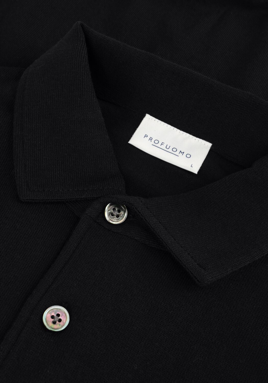 Donkerblauwe PROFUOMO Polo POLO ONE PIECE - large