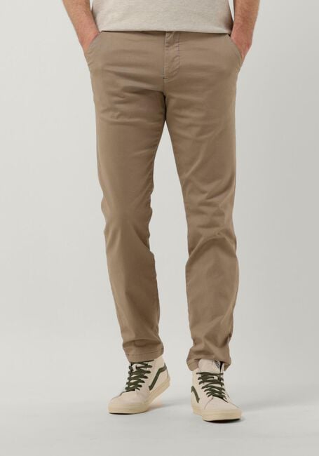 Beige SELECTED HOMME Pantalon SLHSLIM-NEW MILES 175 FLEX CHINO - large