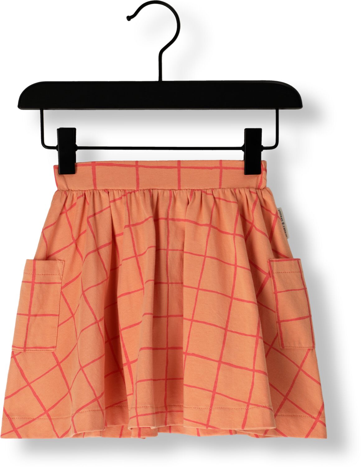Sproet & Sprout Meisjes Rokken Skirt Pockets Check Print Oranje