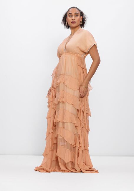 Roze MES DEMOISELLES Maxi jurk CHARLOTTE - large