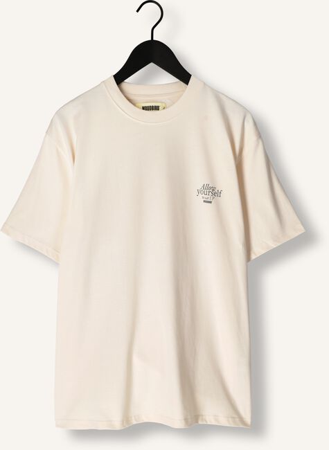 Gebroken wit WOODBIRD T-shirt WBBAINE EAT TEE Gebroken wit WOODBIRD T-shirt WBBAINE EAT TEE - large