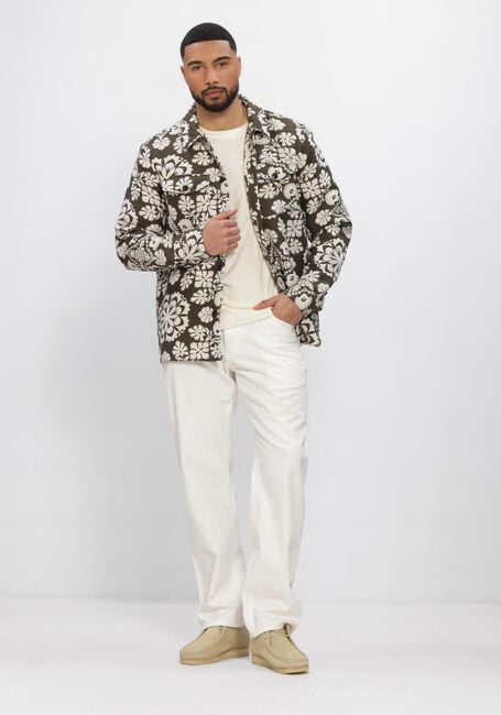 Ecru ANERKJENDT T-shirt AKVILLADS FROTTE T - large