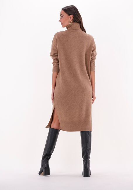 Camel VANESSA BRUNO Midi jurk VERNA DRESS - large