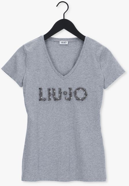 Grijze LIU JO T-shirt T-SHIRT MODA M/C - large