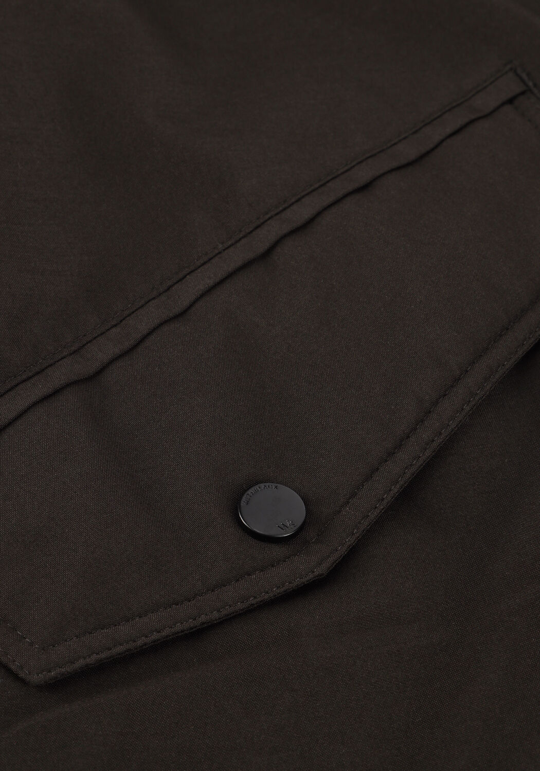 Zwarte WITHBLACK Mantel WBLBROOKLYN FUNCTION PARA - large