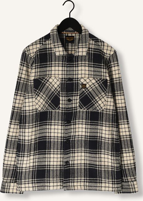 Donkerblauwe PME LEGEND Overshirt LONG SLEEVE SHIRT CTN TWILL WEAVE Donkerblauwe PME LEGEND Overshirt LONG SLEEVE SHIRT CTN TWILL WEAVE - large