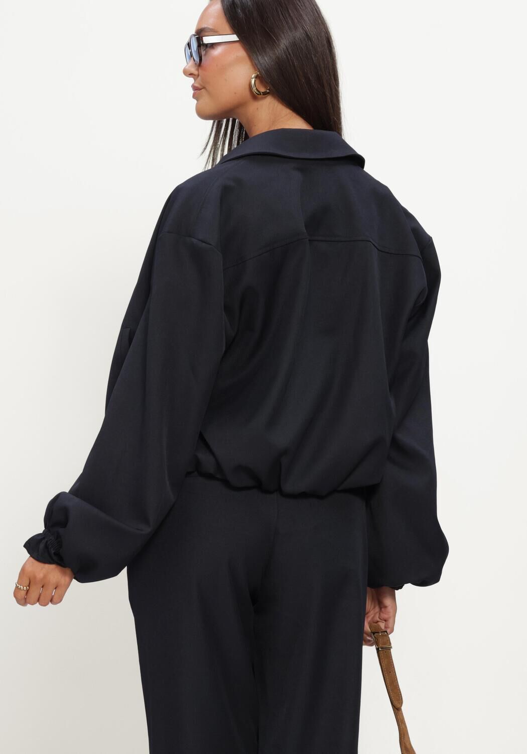 Donkerblauwe NOTRE-V Blazer NV-INETTE - large