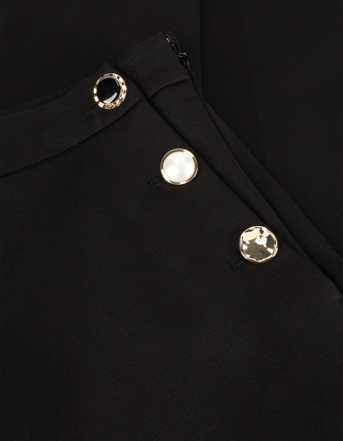 Zwarte TWINSET MILANO Wijde broek 251TP2137 - large