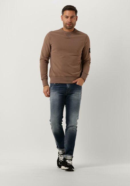 Bruine CALVIN KLEIN Trui MONOLOGO SLEEVE BADGE CN Bruine CALVIN KLEIN Trui MONOLOGO SLEEVE BADGE CN - large