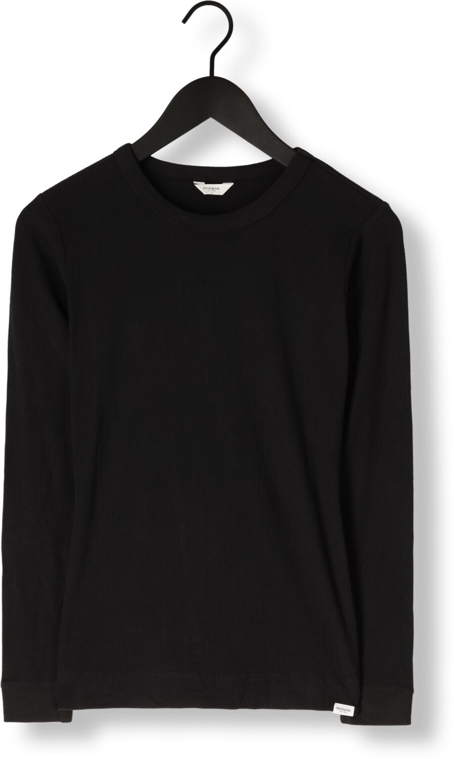 PENN & INK Dames Tops & T-shirts Longsleeve W25f1745 Zwart