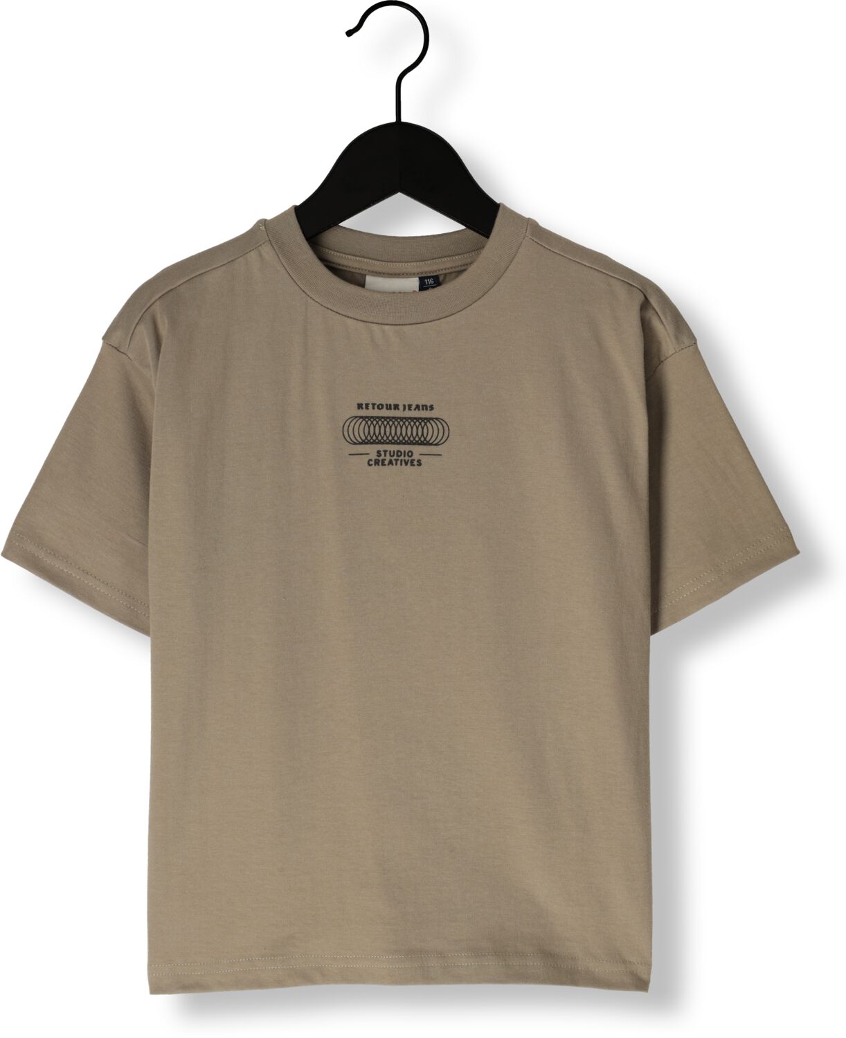 RETOUR Jongens Polo's & T-shirts Davis Camel