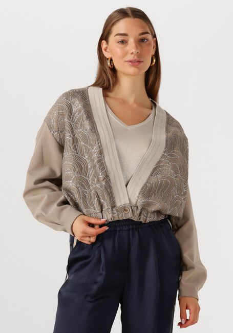 Goudkleurig SUMMUM Kimono JACKET FOAM UNI - large