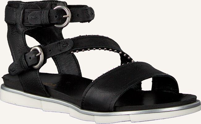 Zwarte OMODA Platte sandalen 740013 Zwarte OMODA Platte sandalen 740013 - large