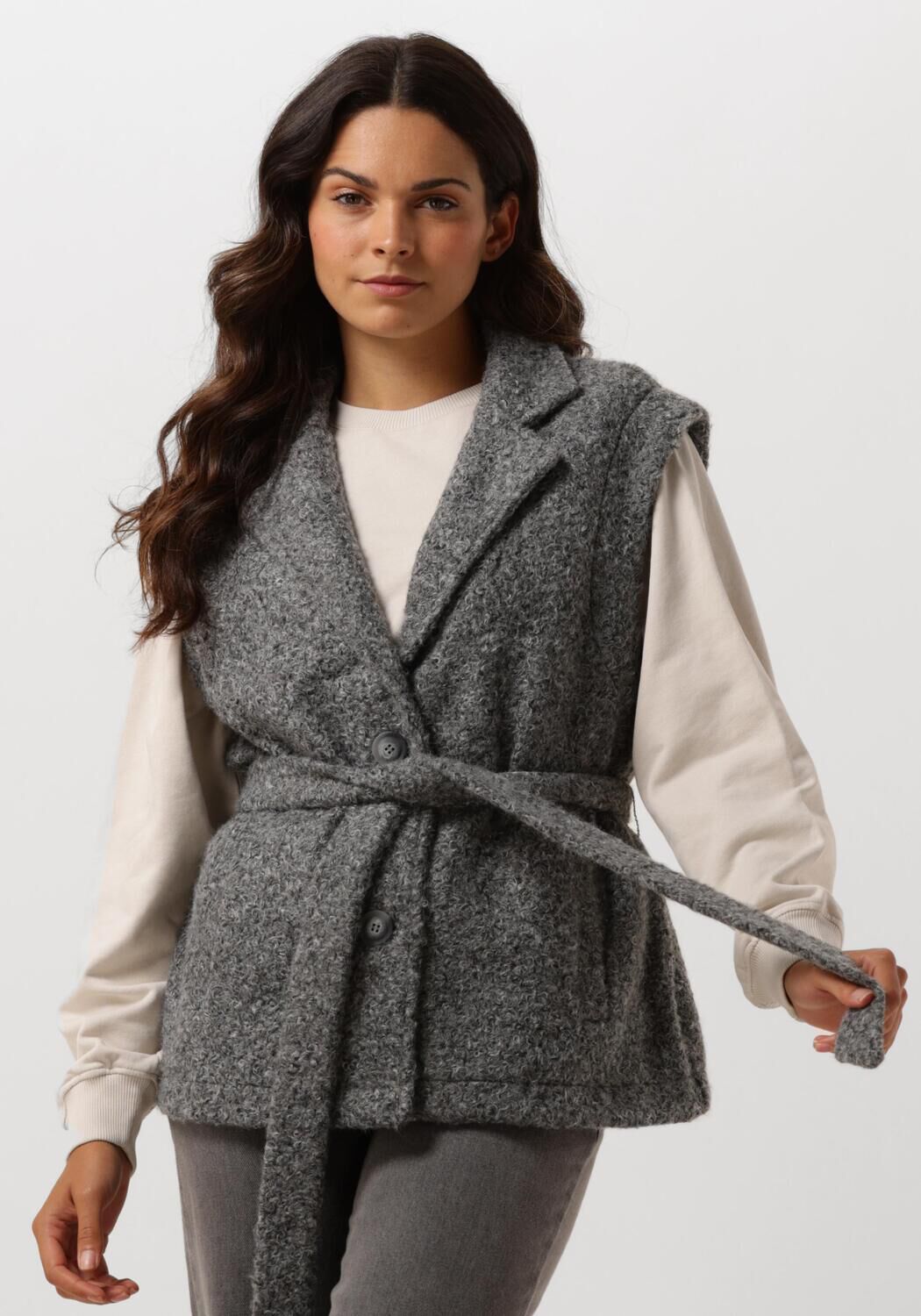 CIRCLE OF TRUST Dames Blazers Jenny Gilet Grijs