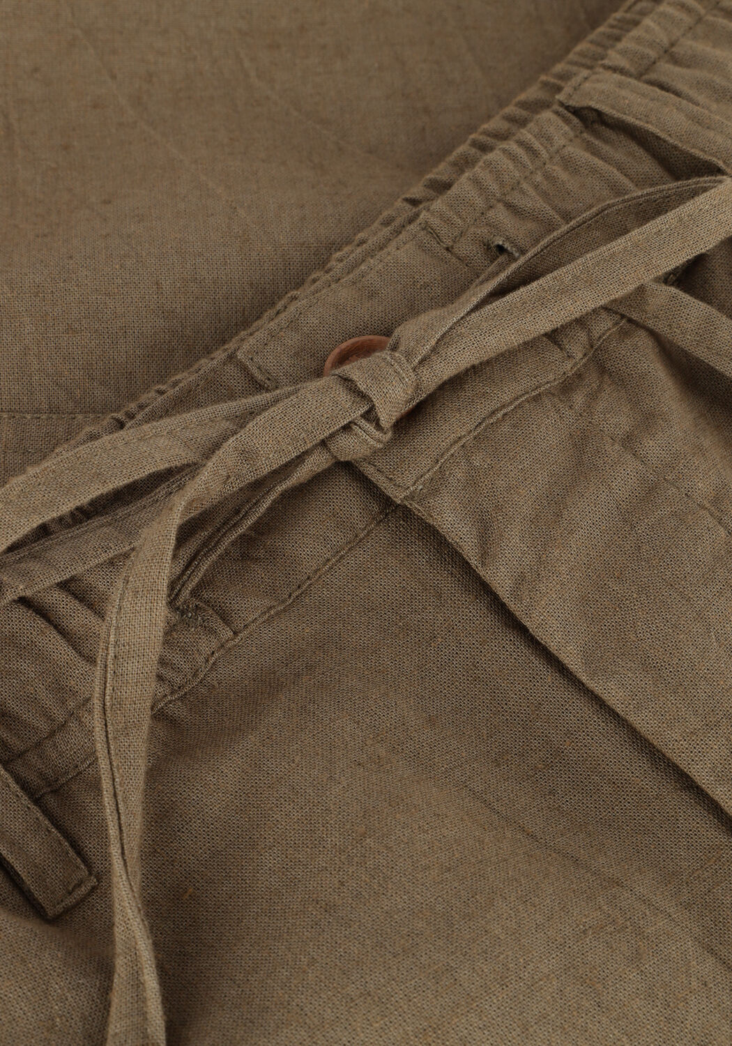 Bruine ANERKJENDT Korte broek AKLT JAMES COT/LINEN ELA SHORTS - large