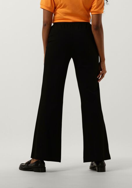 Zwarte SUMMUM Wijde broek TROUSERS BOOT CUT PUNTO MILANO (4S2197) - large