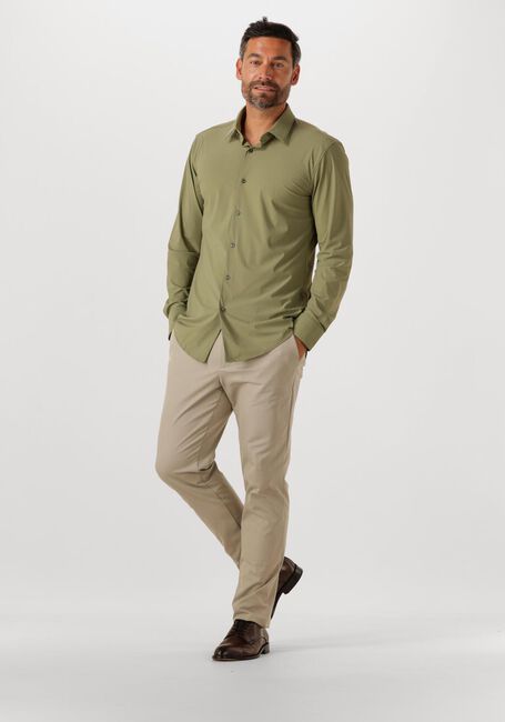 Groene BOSS BLACK Klassiek overhemd P-HANK-S-C1-222 - large