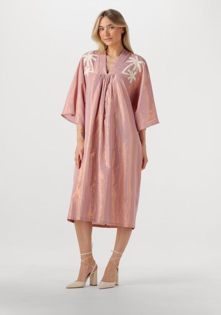 Metallic LOUIZON Midi jurk BADMINGTON - large