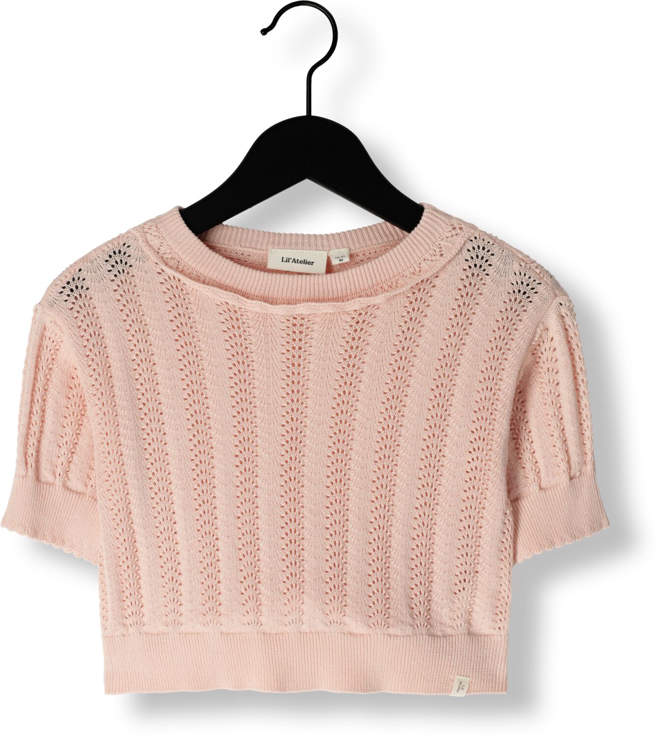 LIL' ATELIER Meisjes Truien & Vesten Nmffaria Ss Loose Knit Lil Lichtroze
