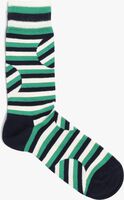 Groene HAPPY SOCKS Sokken JUMBO DOT STRIPE - medium