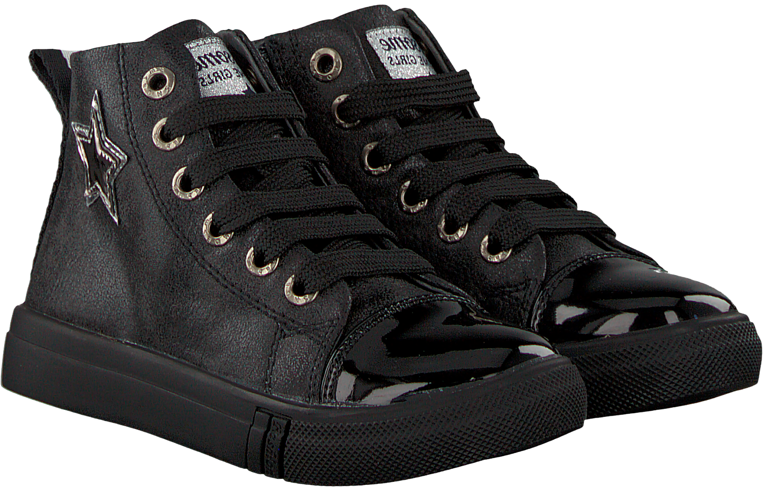 Zwarte SHOESME Veterschoenen SH8W018 | Omoda