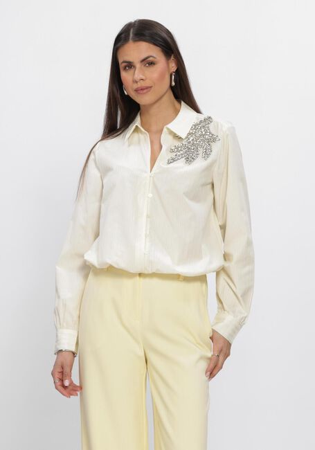 Gele FREEBIRD Blouses WV-COT-STRIPE-26-1 - large