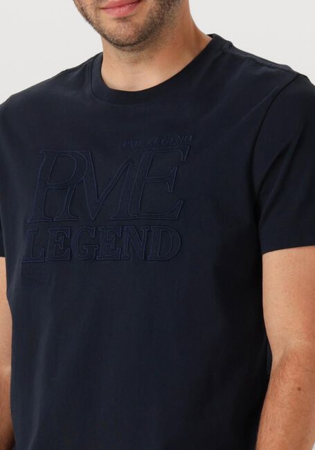 Donkerblauwe PME LEGEND T-shirt SINGLE JERSEY - large