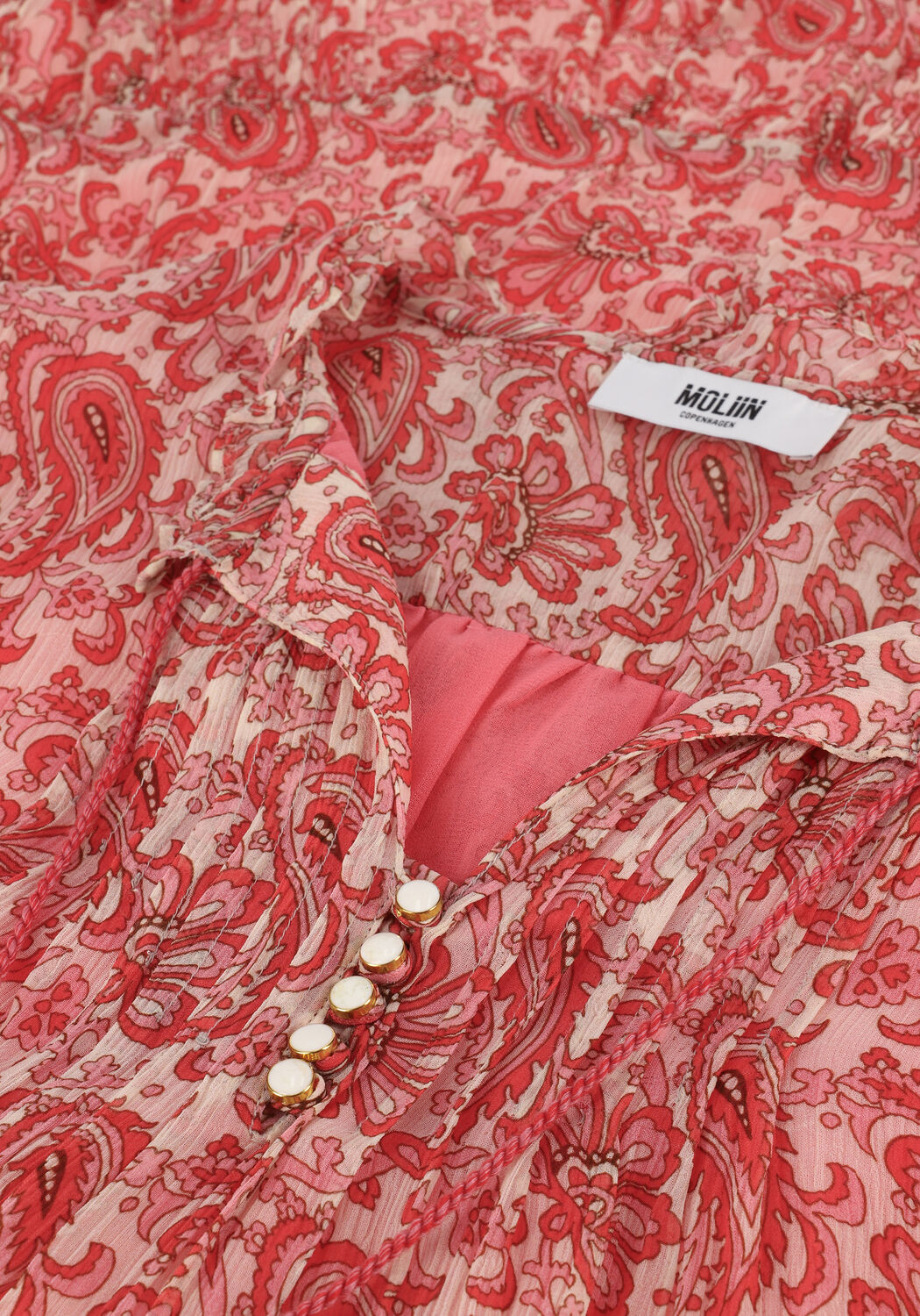 Bruine MOLIIN Mini jurk GILDA - large