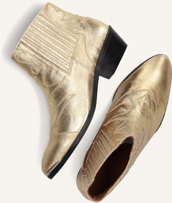 Gouden TORAL Enkellaarsjes SONIA Gouden TORAL Enkellaarsjes SONIA - large