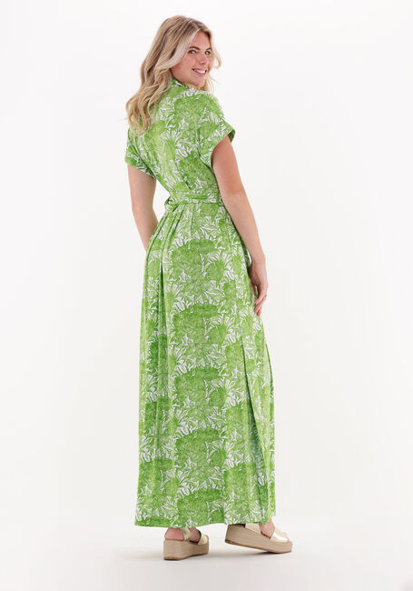 Groene VANILIA Maxi jurk FLUID DESSIN - large