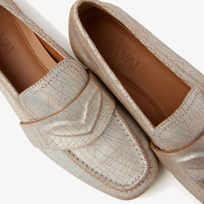 Zilveren VIA VAI Loafers CHIARA RAY - large
