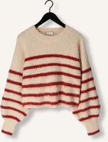 Bordeaux CO'COUTURE Trui CORALIECC CROP STRIPE O-KNIT Bordeaux CO'COUTURE Trui CORALIECC CROP STRIPE O-KNIT - medium