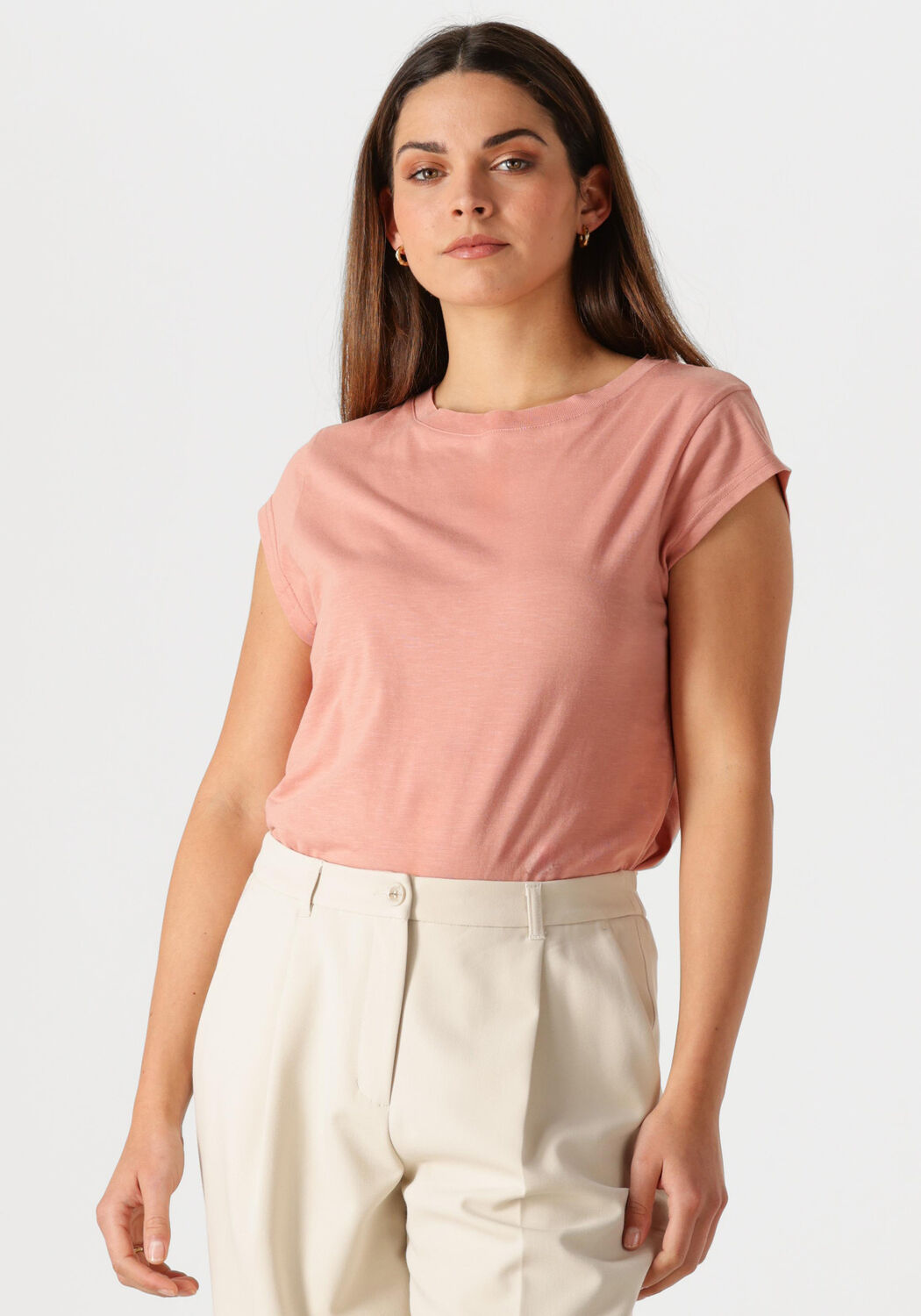 CC HEART Dames Tops & T-shirts Basic T-shirt Oranje