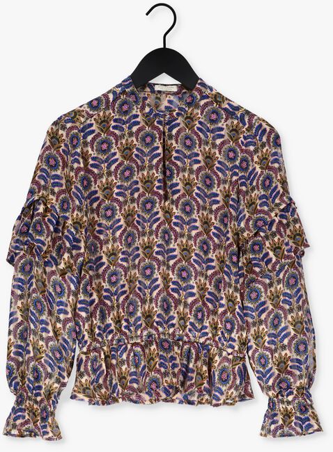 Paarse SCOTCH & SODA Blouse PRINTED RECYCLED POLYESTER TOP - large
